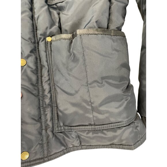 RefrigiWear Mens S/P Insulated Jacket Black Quilted Nylon SKU 9308 - Picture 7 of 14